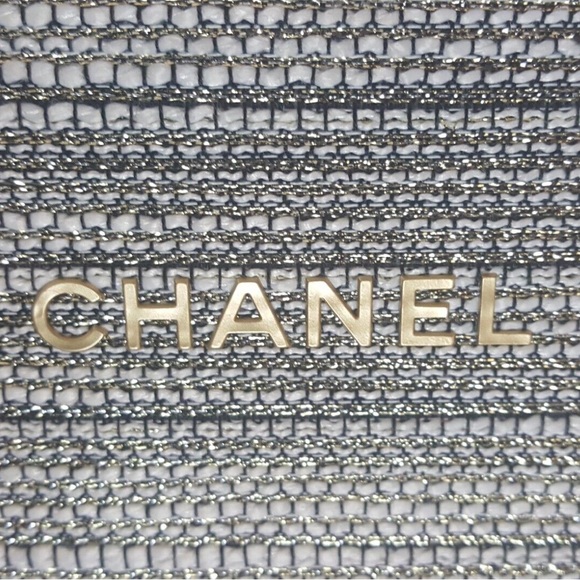 Chanel Tweed Cosmetic Pouch - Picture 3 of 6